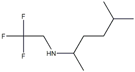 (5-methylhexan-2-yl)(2,2,2-trifluoroethyl)amine Struktur