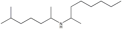 (6-methylheptan-2-yl)(octan-2-yl)amine Struktur