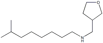 (7-methyloctyl)(oxolan-3-ylmethyl)amine Struktur