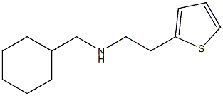 (cyclohexylmethyl)[2-(thiophen-2-yl)ethyl]amine Struktur