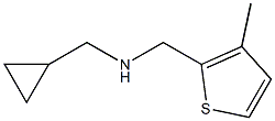 (cyclopropylmethyl)[(3-methylthiophen-2-yl)methyl]amine Struktur