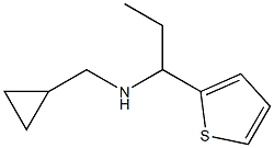 (cyclopropylmethyl)[1-(thiophen-2-yl)propyl]amine Struktur