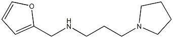 (furan-2-ylmethyl)[3-(pyrrolidin-1-yl)propyl]amine Struktur