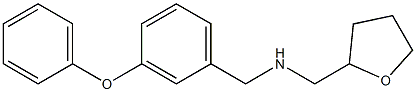 (oxolan-2-ylmethyl)[(3-phenoxyphenyl)methyl]amine Struktur