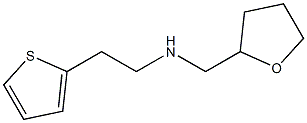 (oxolan-2-ylmethyl)[2-(thiophen-2-yl)ethyl]amine Struktur