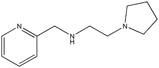 (pyridin-2-ylmethyl)[2-(pyrrolidin-1-yl)ethyl]amine Struktur