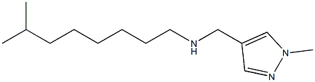 [(1-methyl-1H-pyrazol-4-yl)methyl](7-methyloctyl)amine Struktur