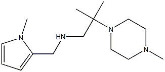 [(1-methyl-1H-pyrrol-2-yl)methyl][2-methyl-2-(4-methylpiperazin-1-yl)propyl]amine Struktur