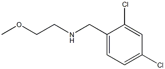 [(2,4-dichlorophenyl)methyl](2-methoxyethyl)amine Struktur