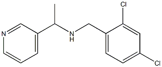 [(2,4-dichlorophenyl)methyl][1-(pyridin-3-yl)ethyl]amine Struktur