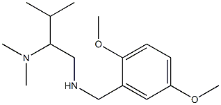 [(2,5-dimethoxyphenyl)methyl][2-(dimethylamino)-3-methylbutyl]amine Struktur