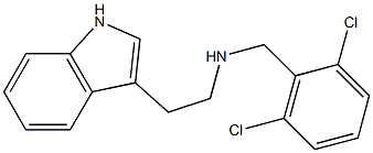 [(2,6-dichlorophenyl)methyl][2-(1H-indol-3-yl)ethyl]amine Struktur