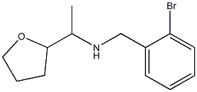 [(2-bromophenyl)methyl][1-(oxolan-2-yl)ethyl]amine Struktur