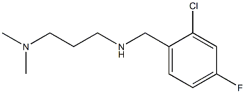 [(2-chloro-4-fluorophenyl)methyl][3-(dimethylamino)propyl]amine Struktur