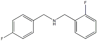 [(2-fluorophenyl)methyl][(4-fluorophenyl)methyl]amine Struktur