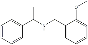 [(2-methoxyphenyl)methyl](1-phenylethyl)amine Struktur