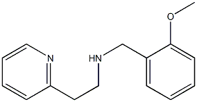 [(2-methoxyphenyl)methyl][2-(pyridin-2-yl)ethyl]amine Struktur