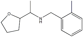 [(2-methylphenyl)methyl][1-(oxolan-2-yl)ethyl]amine Struktur