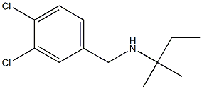 [(3,4-dichlorophenyl)methyl](2-methylbutan-2-yl)amine Struktur