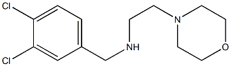 [(3,4-dichlorophenyl)methyl][2-(morpholin-4-yl)ethyl]amine Struktur