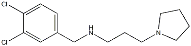 [(3,4-dichlorophenyl)methyl][3-(pyrrolidin-1-yl)propyl]amine Struktur