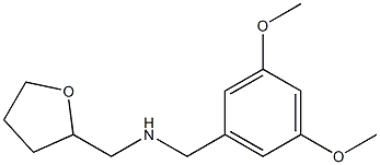 [(3,5-dimethoxyphenyl)methyl](oxolan-2-ylmethyl)amine Struktur