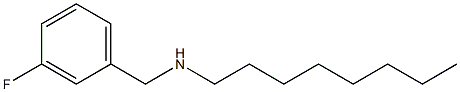 [(3-fluorophenyl)methyl](octyl)amine Struktur