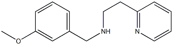 [(3-methoxyphenyl)methyl][2-(pyridin-2-yl)ethyl]amine Struktur