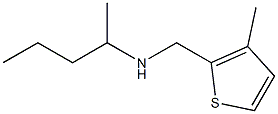 [(3-methylthiophen-2-yl)methyl](pentan-2-yl)amine Struktur