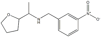 [(3-nitrophenyl)methyl][1-(oxolan-2-yl)ethyl]amine Struktur