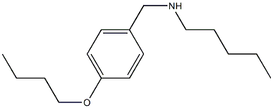 [(4-butoxyphenyl)methyl](pentyl)amine Struktur