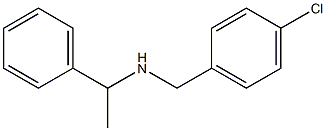 [(4-chlorophenyl)methyl](1-phenylethyl)amine Struktur