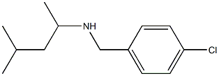 [(4-chlorophenyl)methyl](4-methylpentan-2-yl)amine Struktur