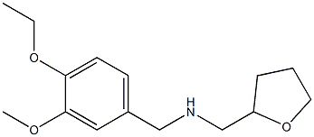 [(4-ethoxy-3-methoxyphenyl)methyl](oxolan-2-ylmethyl)amine Struktur