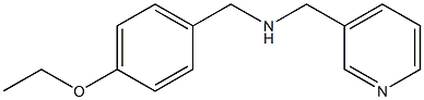 [(4-ethoxyphenyl)methyl](pyridin-3-ylmethyl)amine Struktur