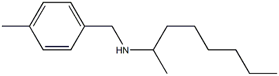 [(4-methylphenyl)methyl](octan-2-yl)amine Struktur