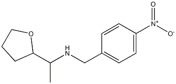 [(4-nitrophenyl)methyl][1-(oxolan-2-yl)ethyl]amine Struktur