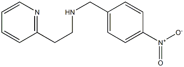 [(4-nitrophenyl)methyl][2-(pyridin-2-yl)ethyl]amine Struktur