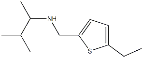 [(5-ethylthiophen-2-yl)methyl](3-methylbutan-2-yl)amine Struktur