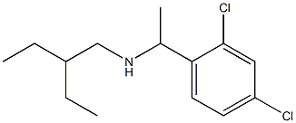 [1-(2,4-dichlorophenyl)ethyl](2-ethylbutyl)amine Struktur