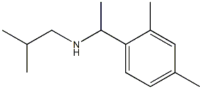 [1-(2,4-dimethylphenyl)ethyl](2-methylpropyl)amine Struktur