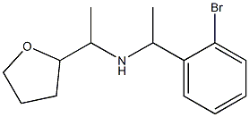 [1-(2-bromophenyl)ethyl][1-(oxolan-2-yl)ethyl]amine Struktur