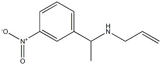 [1-(3-nitrophenyl)ethyl](prop-2-en-1-yl)amine Struktur