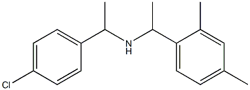 [1-(4-chlorophenyl)ethyl][1-(2,4-dimethylphenyl)ethyl]amine Struktur