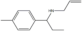 [1-(4-methylphenyl)propyl](prop-2-en-1-yl)amine Struktur