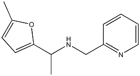 [1-(5-methylfuran-2-yl)ethyl](pyridin-2-ylmethyl)amine Struktur