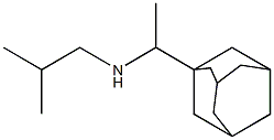 [1-(adamantan-1-yl)ethyl](2-methylpropyl)amine Struktur