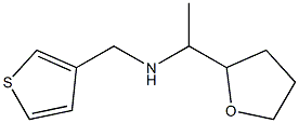 [1-(oxolan-2-yl)ethyl](thiophen-3-ylmethyl)amine Struktur