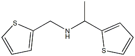 [1-(thiophen-2-yl)ethyl](thiophen-2-ylmethyl)amine Struktur