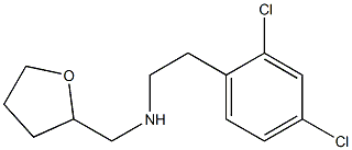 [2-(2,4-dichlorophenyl)ethyl](oxolan-2-ylmethyl)amine Struktur